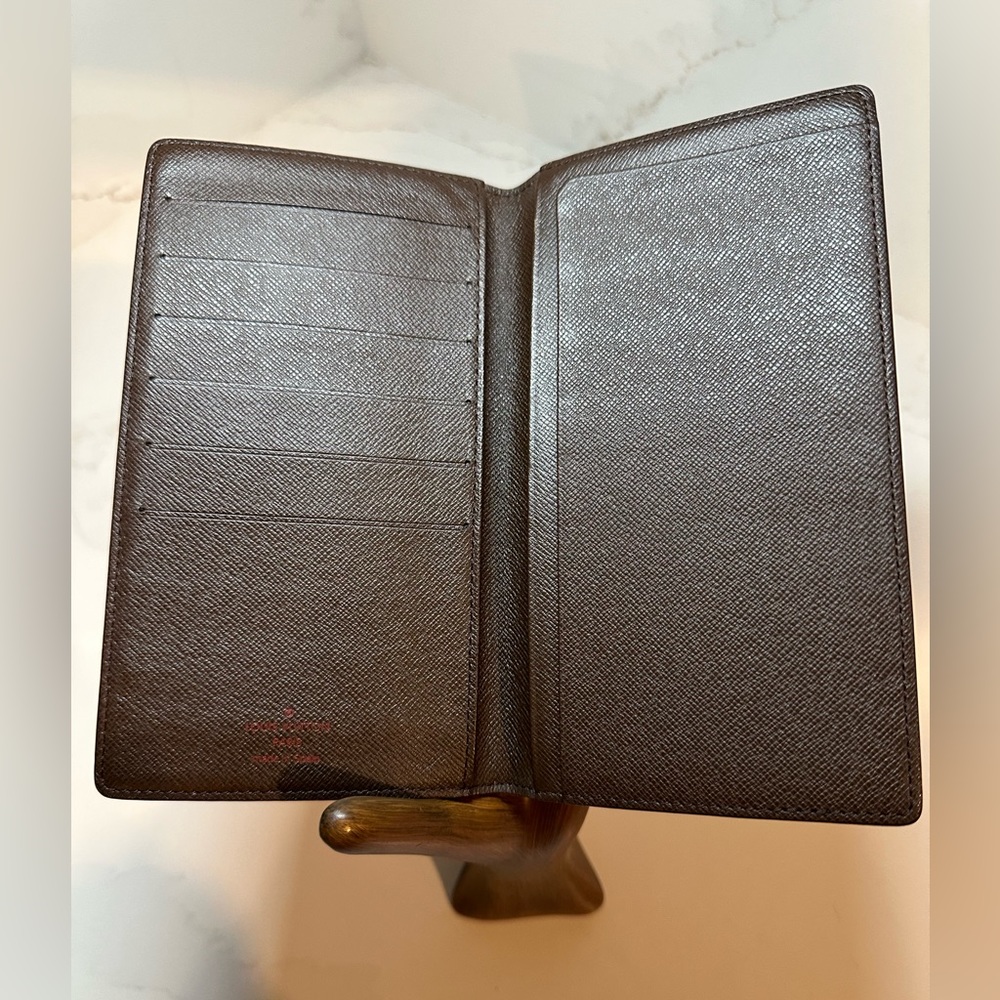 Louis Vuitton Damier Ebene Long Bifold Check Wallet - Picture 3 of 6